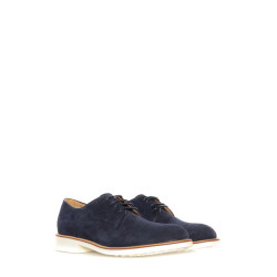 Lace up shoes Tods dark blue